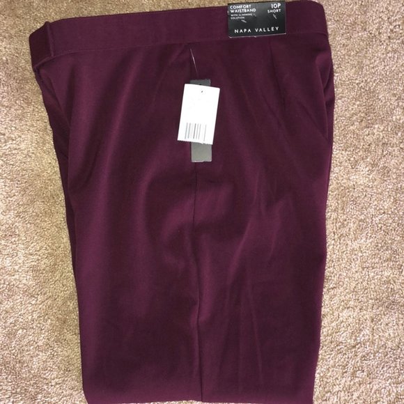 🥀NAPA VALLEY🥀COMFORT WAIST STRAIGHT LEG TROUSERS - Picture 3 of 6